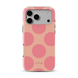 Big Polka Dots, Meloen - Tough MagSafe iPhone Hoesje