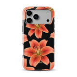 Tiger Lily Elegance - Tough MagSafe iPhone Hoesje