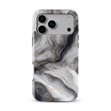 Golden Luxe Zwart - Tough MagSafe iPhone Hoesje