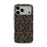 Leopard Elegance Coffee - Tough MagSafe iPhone Hoesje