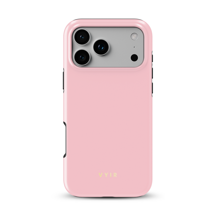 VYIR Signature Solid Colors, Lichtroze - Tough MagSafe iPhone Hoesje