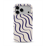 Swirl Lines, Old Money - Tough MagSafe iPhone Hoesje
