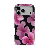 Violet Night Hibiscus - Tough MagSafe iPhone Hoesje