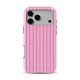 Vertical Stripes, Blush Pink - Tough MagSafe iPhone-hoesje