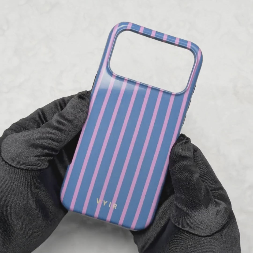 Vertical Stripes, Periwinkle Dream - Tough Telefoonhoesje